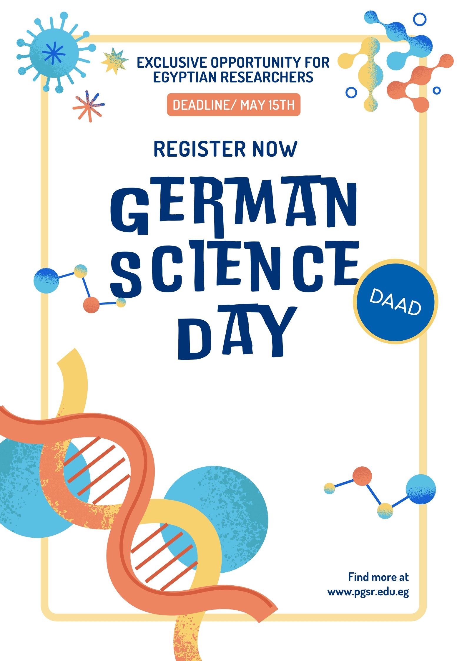 Exclusive Opportunity for Egyptian Researchers: German Science Day 2024